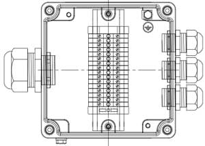 Короб кабельный прямой у1098 у3